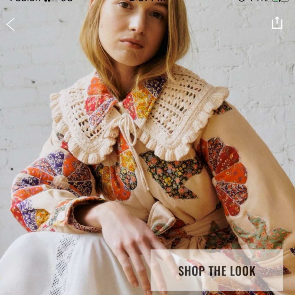 SÉZANE x SEA NY SURI COLLAR in Ecru